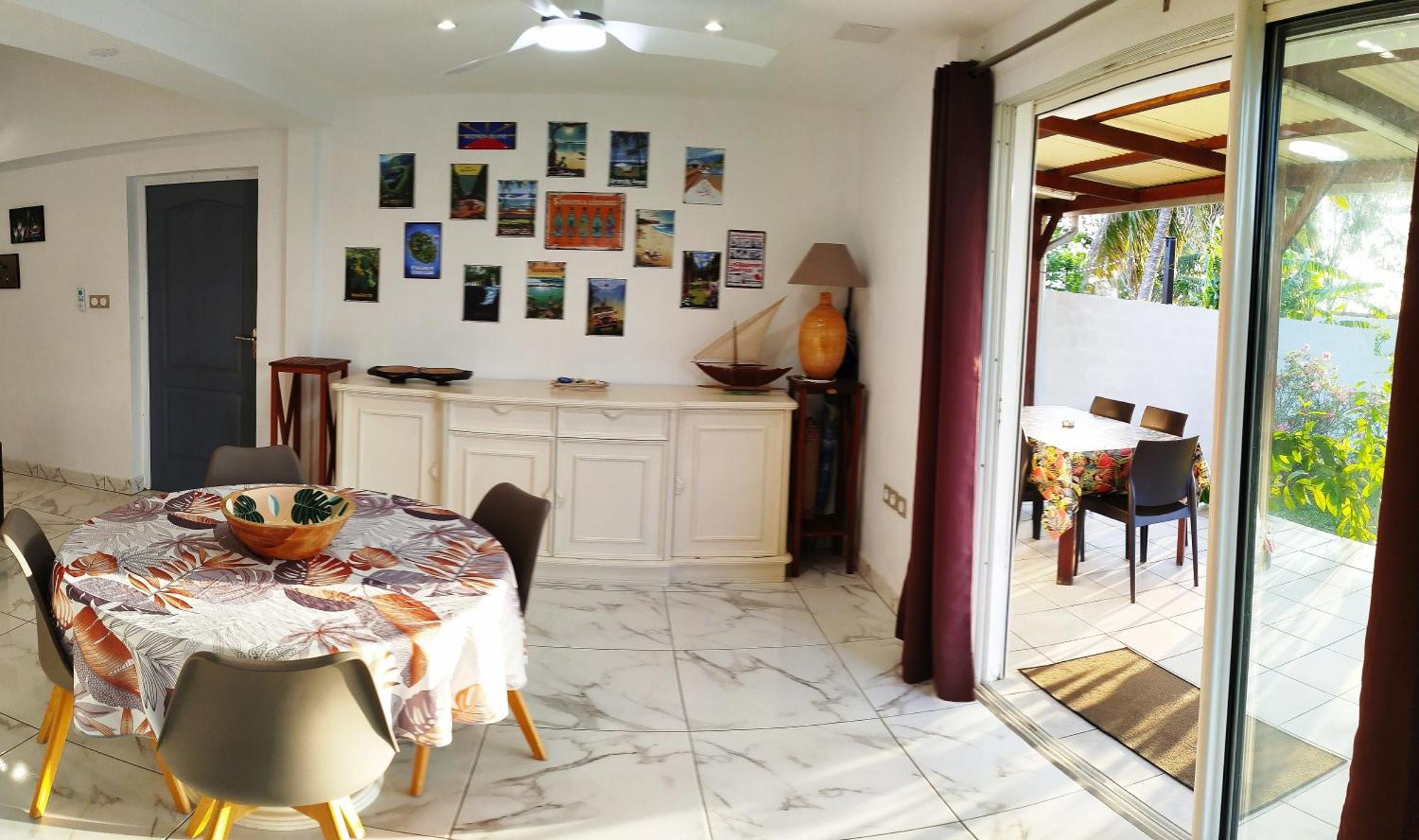 Maison Les Cocotiers De Plaiz'Anse Petite Île Kültér fotó